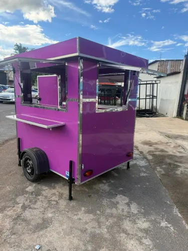 Trailer food truck