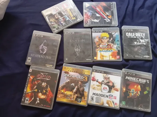 Vende-se jogos de ps3