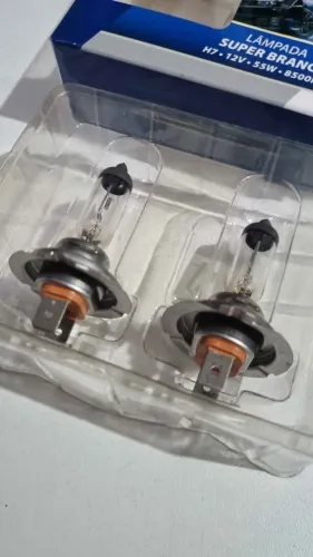 Par lâmpadas carro automotivo Philips H7 55w