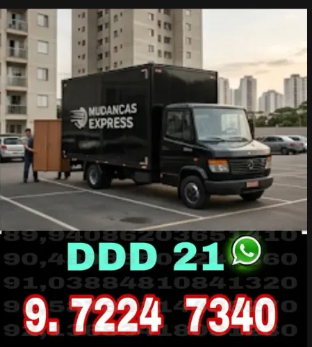 Frete, mudanças e carretos com equipe especializada