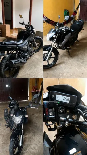 Moto Yamaha YBR150 factor 150 ano de fabricação 2021 modelo 2022 cor preta