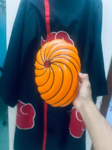 Vendo cosplay , manto da akatisuk com máscara do tobi 