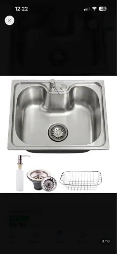 Cuba inox gourmet nunca usada, vendendo por perder o tempo de troca