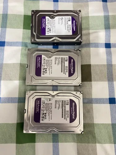 Hd De 1 Tera Sata Para Cftv Purple Western Digital