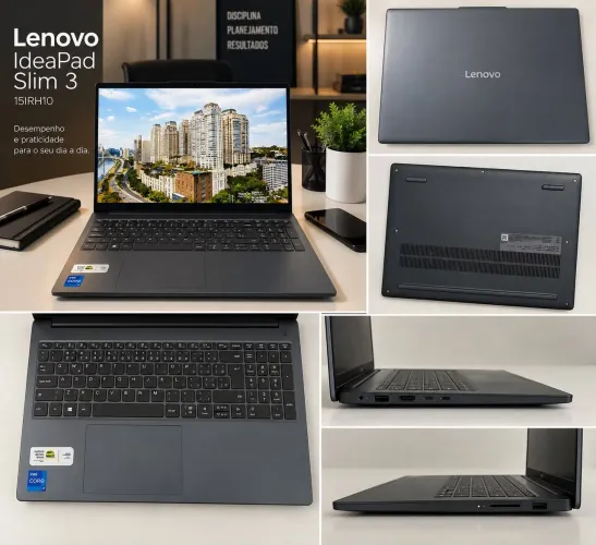 Lenovo IdeaPad Slim 3 i7 16GB SSD 512GB ? Muito bem cuidado