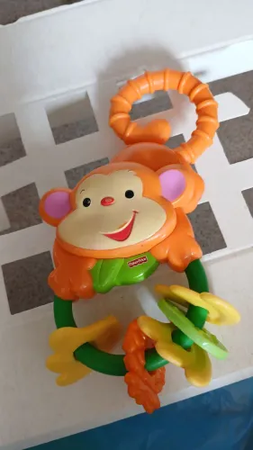 Chocalho macaco firshe price 