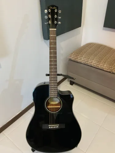 Violão fender CD-60 BLK -DS - V2