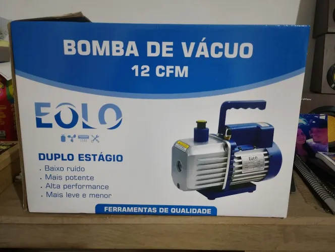 Bomba de vácuo 12cfm sem uso