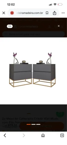 Conjunto de Criado Mudo