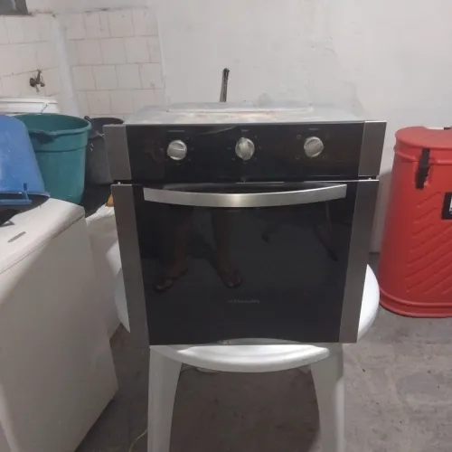 Forno embutido elétrico funcionando perfeitamente 80 litros eletrolux 220