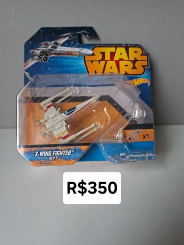 Hot Wheels Star Wars X-Wing Fighter Red 3. <br>