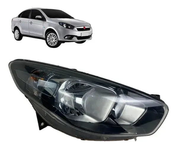 Farol Grand Siena 2013 2014 A 2020 Direito Original Cromomix Direito/passageiro