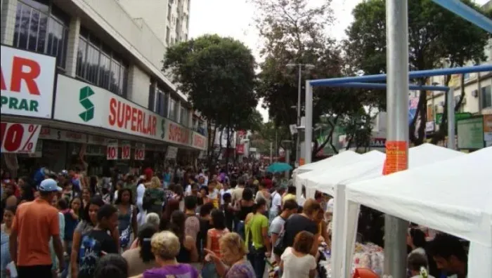 Passo loja pronta calçadão de Campo Grande