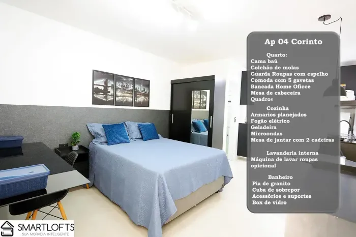 STUDIOS MOBILIADOS LOCAÇÃO TATUAPÉ