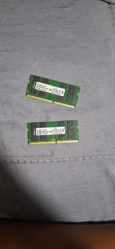 Memória ram notebook 16x2gb