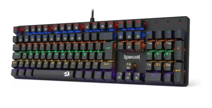 Teclado Mecânico Gamer Redragon Valheim Preto