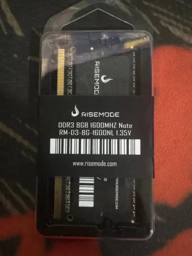 Memória ram de notebook 8gb ddr3 1600mhz