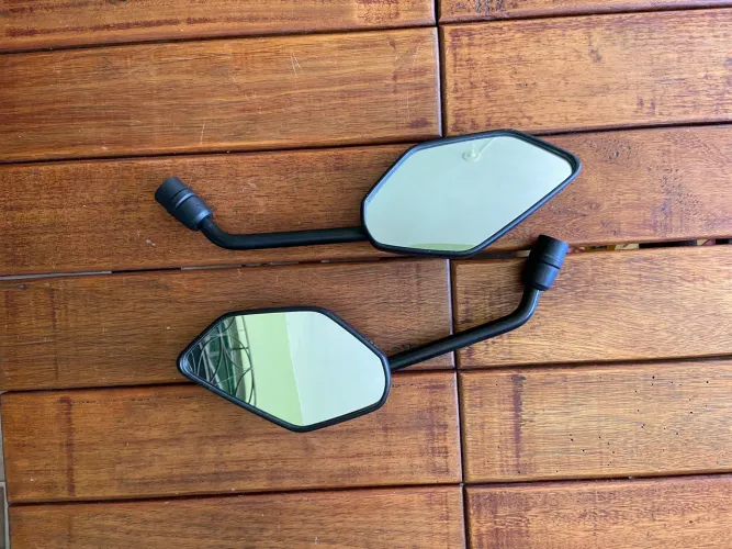 Par Retrovisor Fz15 Xtz Ybr Factor Fazer Lander 125 150 250
