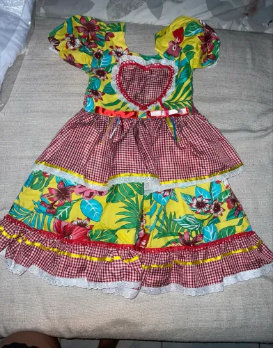 Vestidos quadrilha criança