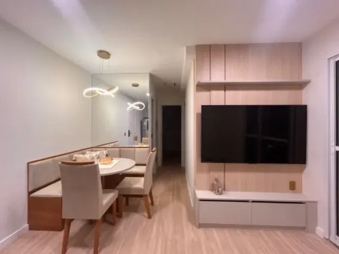 Apartamento novo central 2 quartos e suíte 