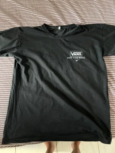 Camiseta Preta - Vans Off The Wall