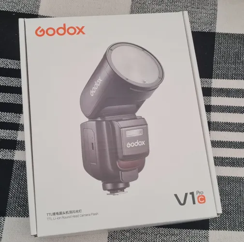 Flash godox v1 pro para canon