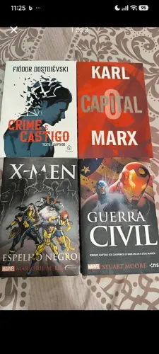 Livros novos e nunca usados