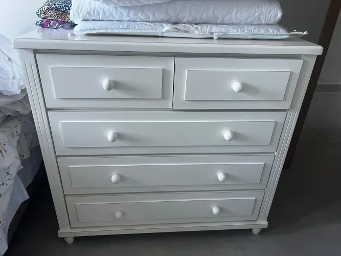 Berço, Comoda e Cama Auxiliar