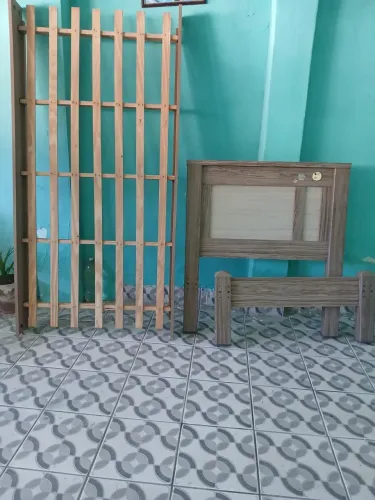 Cama solteiro com colchão