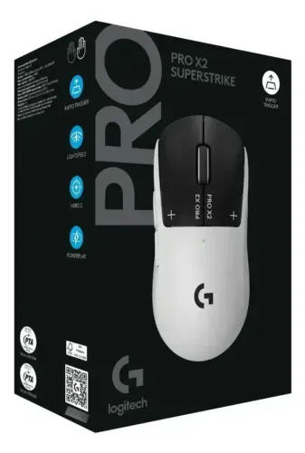 Mouse Gamer Sem Fio Logitech G PRO X2 SUPER STRIKE NOVO/LACRADO Oportunidade