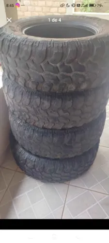 Peneus camionete aro 17 LT265/70R17
