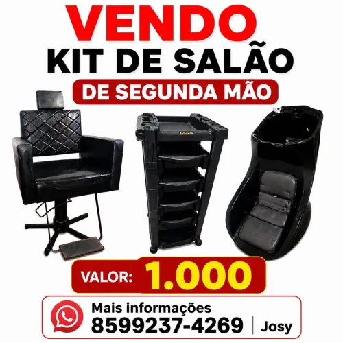 Vendo o kite de salão,usado, mas em boas condições,também vendo individual separado