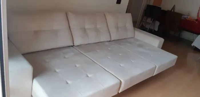 Sofá 3 lugares retratil