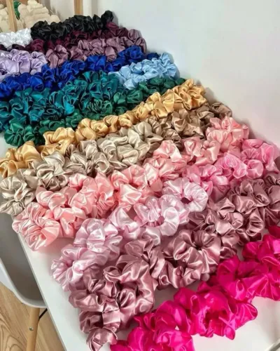 Pacotes de xuxinhas scrunchies 