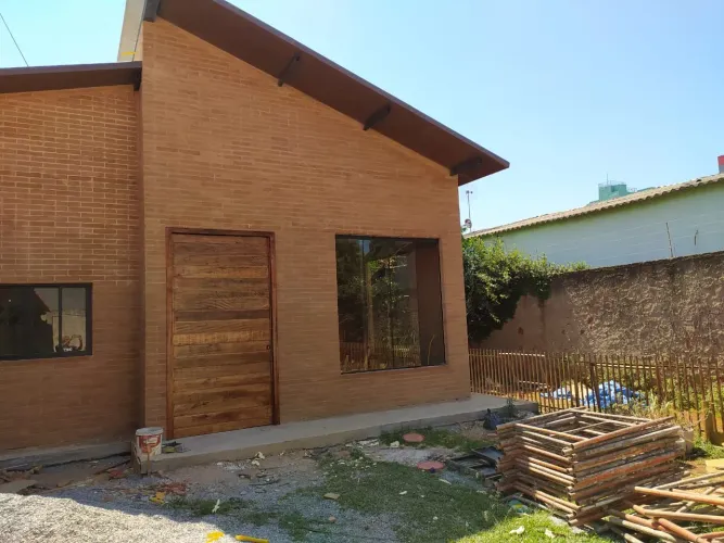 Tijolo ecológico construimos casas e muros com tijolo ecológico e blocos de concreto