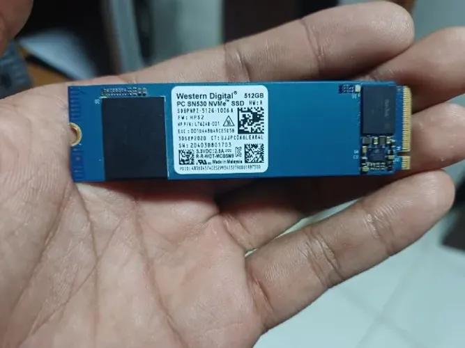 ssd nvme western 512 gb