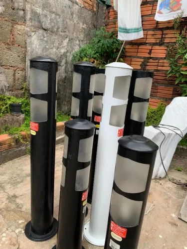 Luminária de alumínio