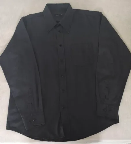 Camisa Social TNG Preta Clássica Tam 4 GG