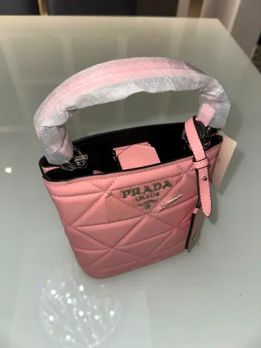Bolsa Prada Milano Rosa