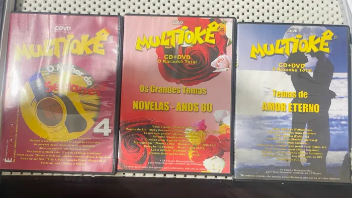 CD + DVD Karaokê - Multiokê (Unidade)