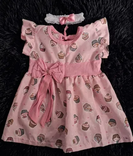 Vestido bebê menina