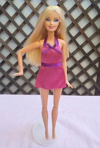 Boneca barbie Mattel "Quero ser pizzaiola" de 2010.