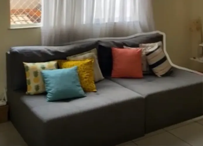 Módulos de sofá em linho 