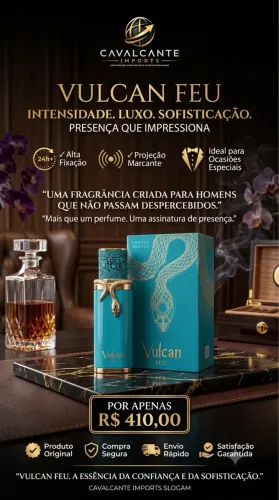 Perfume Árabe Vulcan Feu