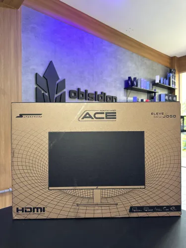 MONITOR GAMER SUPERFRAME ACE 144HZ NOVO.