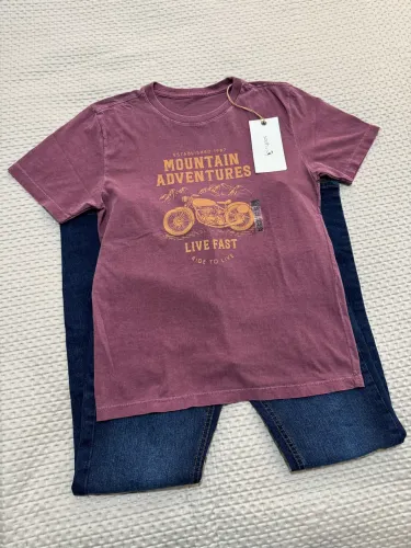 Conjunto Infantil Menino SOUTH - TAM 12 Anos - OPORTUNIDADE!