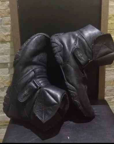 Bota Motociclista Couro Braddock Original Tam 43