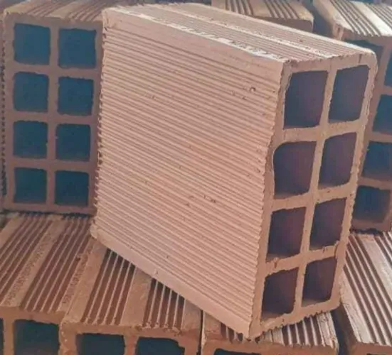 TIJOLOS DE 8 FUROS QUADRADO 9X19X19 DIRETO DA FÁBRICA EM SERGIPE. 