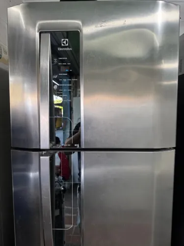 Geladeira inox Frost free gelando perfeitamente
