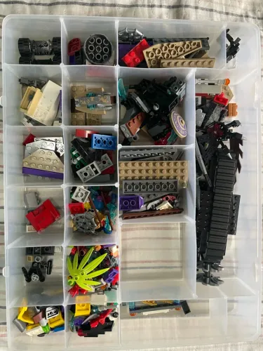 peças de lego 